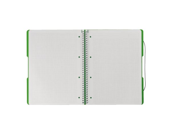 Herlitz 11293099, Monokromatisk, Grønn, A4, 80 ark, 80 g/m², Voksen