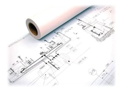 Canon Production Printing Draft IJM009 - Ubelagt - 102 mikroner - Rull A0 (84,1 cm x 120 m) - 75 g/m² - 1 rull(er) papir - for imagePROGRAF iPF9400S