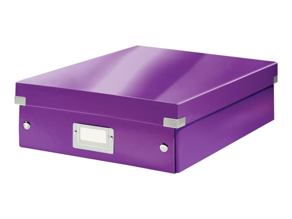 Leitz Click &amp; Store WOW Medium - säilytyslaatikko - violetti