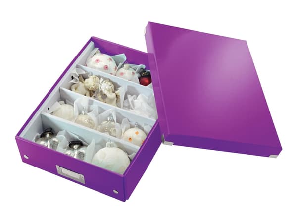 Leitz Click &amp; Store WOW Medium - säilytyslaatikko - violetti
