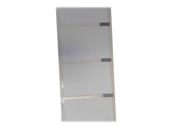 Capture - Permanet adhesiv - 70 x 47 mm 2680 etikett(er) (4 rull(er) x 670) boks - two-piece labels - for Zebra GX420, ZD420; GK Series GK420; G-Seri