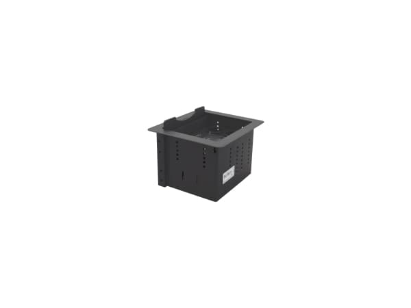 Kramer Electronics TBUS-1N(B), Kabelboks, Skrivebord, Aluminium, Svart