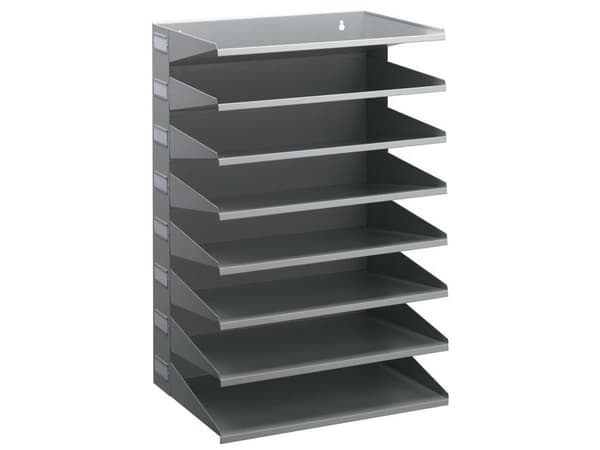 Durable 3361-10, Polyester, Stål, Grå, 360 mm, 540 mm, 250 mm