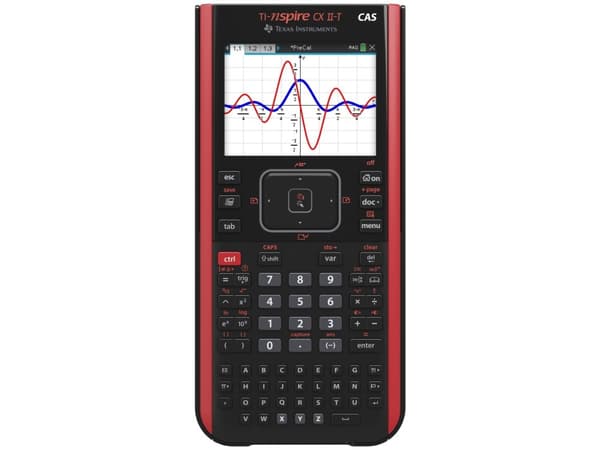 Texas Instruments TI-Nspire CX II-T CAS - Grafkalkulator - USB - batteri