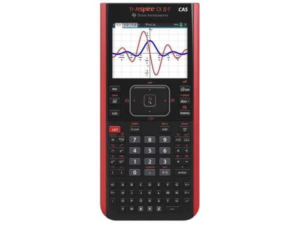 Texas Instruments TI-Nspire CX II-T CAS - Grafkalkulator - USB - batteri