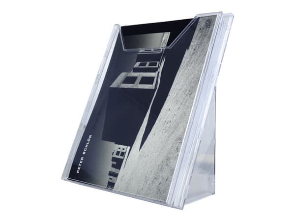 DURABLE COMBIBOXX - Literaturholder - veggmonterbar, stasjonær - for A4, 311 x 240 mm - gjennomsiktig