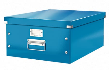 Leitz Click & Store - Förvaringsbox - för A3 - 29.6 liter - blå