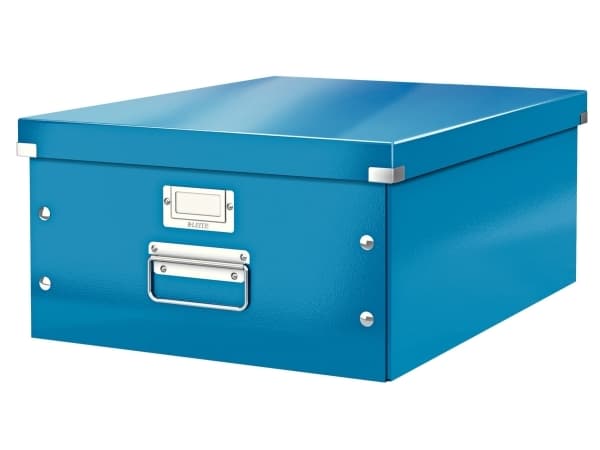 Leitz Click & Store - Förvaringsbox - för A3 - 29.6 liter - blå