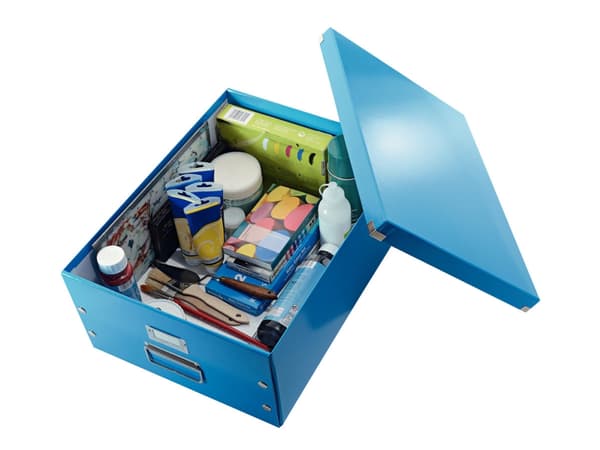 Leitz Click & Store - Förvaringsbox - för A3 - 29.6 liter - blå