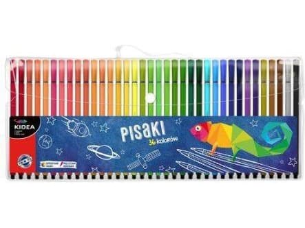 Derform Markers in a case of 36 colors KIDEA - 244189