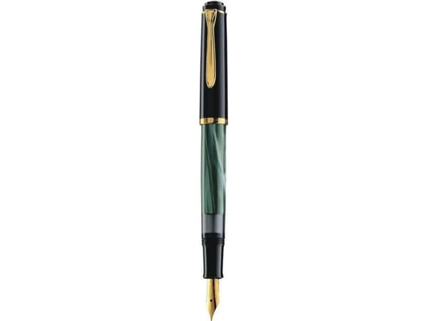 Pelikan 983411, Musta, Vihreä, Terästä, 1 kpl