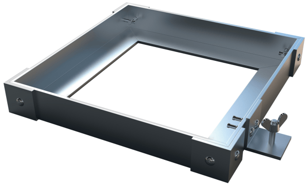 Nobo Premium Plus klar PVC beskyttende afskærmning flisevægt-ramme
