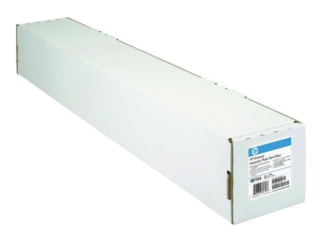 HP Universal Instant-Dry Photo Semi-Gloss - Halvblank - 7,4 mil - Rulle (106,7 cm x 61 m) - 190 g/m² - 1 rulle (rullar) fotopapper - för DesignJet 55