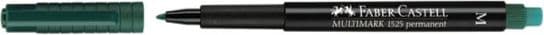 Faber-Castell MULTIMARK 1525 - Markering - permanent - grön - 1 mm - medel - med radergummi