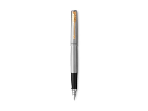Parker Jotter, Svart, Guld, Rostfritt stål, Rostfritt stål, Rostfritt stål, Medium, Presentask, 1 styck