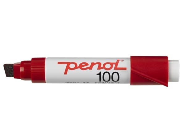 Marker Penol 100 rød 3-10mm