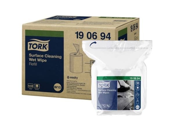 Tork 190694, Vit, 128 mm, 128 mm, 140 mm, 1,03 kg, 58 styck