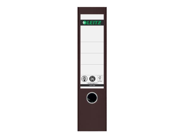 Leitz Plastic Lever Arch File A4 80mm 180° Brun