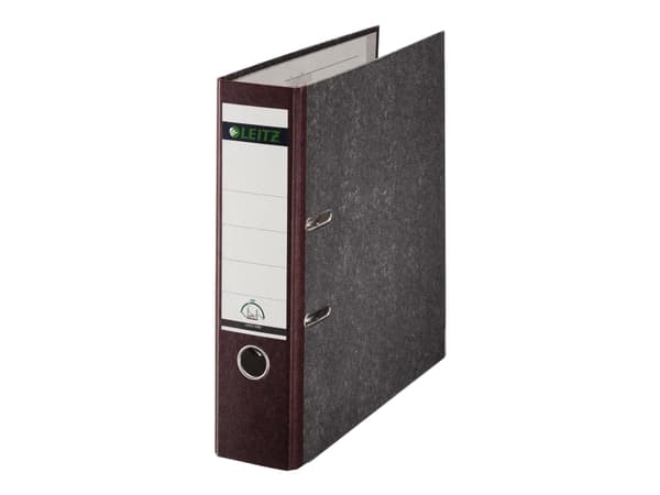 Leitz Plastic Lever Arch File A4 80mm 180° Brun