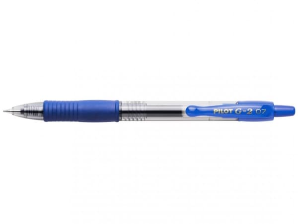 Gelpen pilot g-2 medium blå