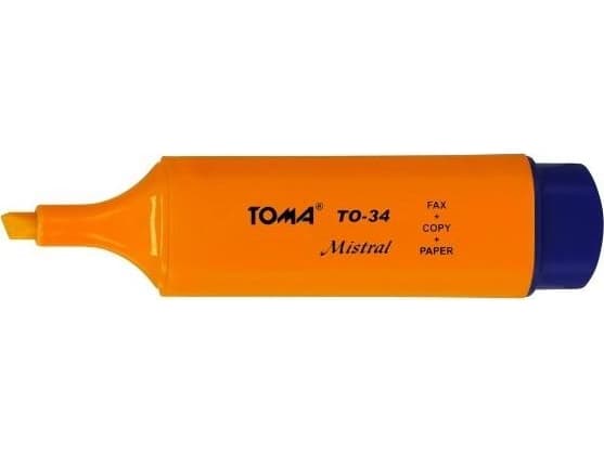 Toma överstrykningspenna Mistral orange (10st) TOMA