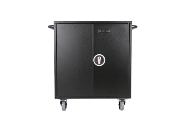 Leba NoteCart Flex NCF-E-32-SC, Kannettava laitehallintakärry, Musta, Harmaa, Lattia, Maa, 3,75 cm, 43 cm, 30 cm