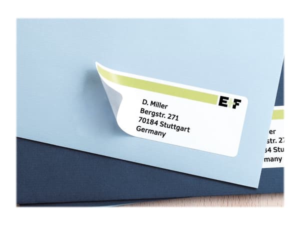 HERMA Spesial - Papir - matt - flyttbar selvklebende - hvit - 96 x 50,8 mm 1000 etikett(er) (100 ark x 10) adresseetiketter