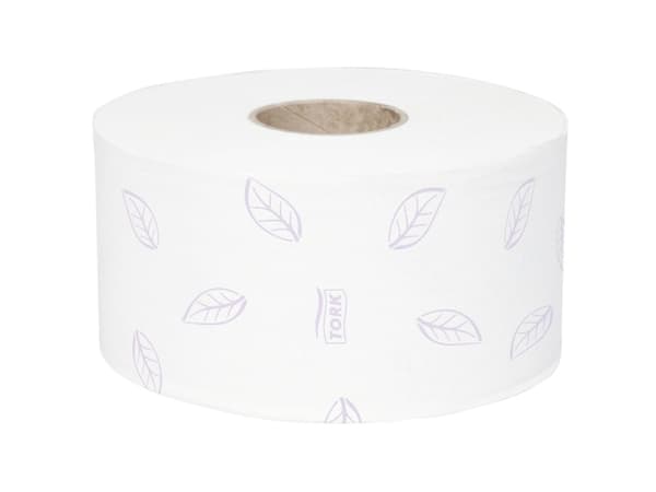 Toiletpapir Tork T2 Mini Jumbo Extra Soft Premium 3-lags hvid 120m - (12 ruller pr. karton)