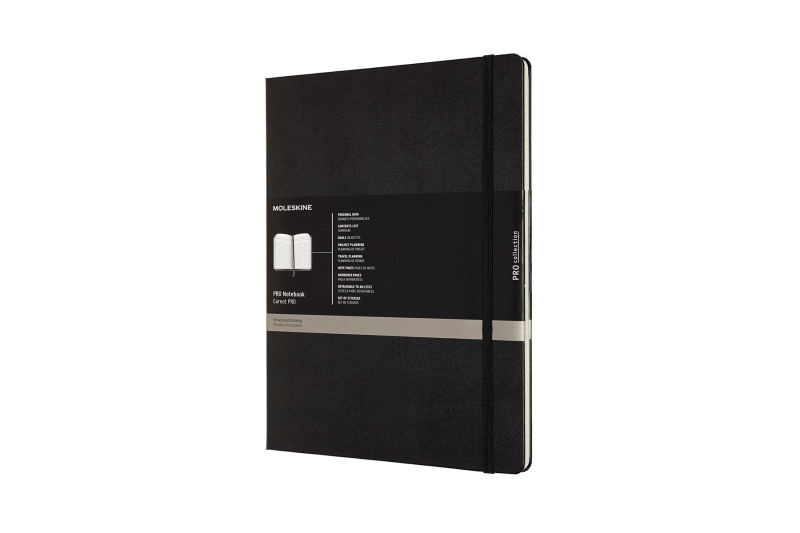 Moleskine Pro notebook XXL hard cover sort