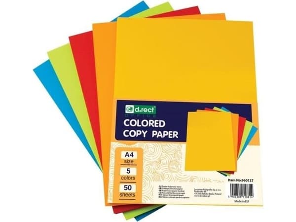 D.Rect A4 photocopied paper color mix D.RECT