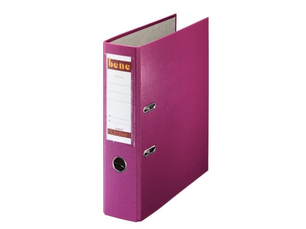 Bene 291400BRO, A4, Spånskiva, Kartong, papper, Plast, Bordeaux, 600 ark, 80 g/m ^, 8 cm
