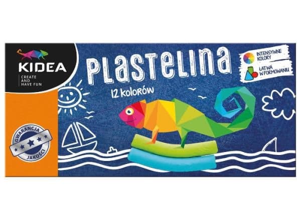 Derform Plasticine 12 colors (DERF.P12KKA)
