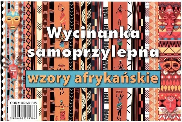 Cormoran Selvklebende utskjæring A4. Afrikanske mønstre (228642)