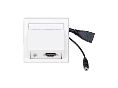 MicroConnect Vivolink Wall Connection HDMI+ 3,5mm inc Thorsmann wall box . Vit