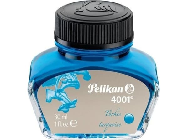 Pelikan 311894, Turkoosi, Musta, Turkoosi, 30 ml, 1 kpl
