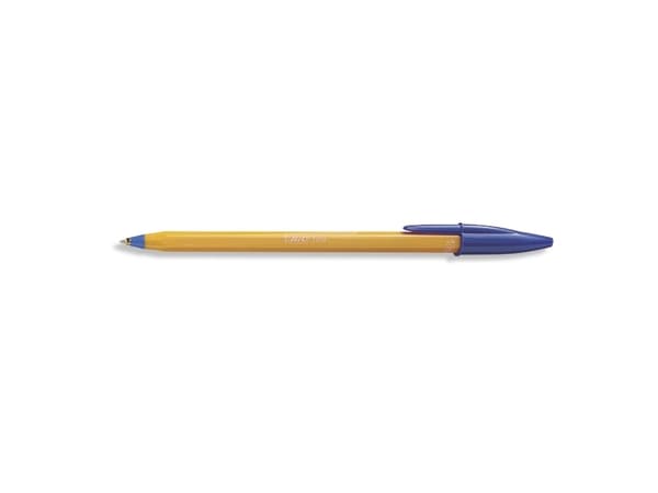 BIC Orange - Kulepenn - blå - oljebasert blekk - 0.8 mm - fin (en pakke 20)