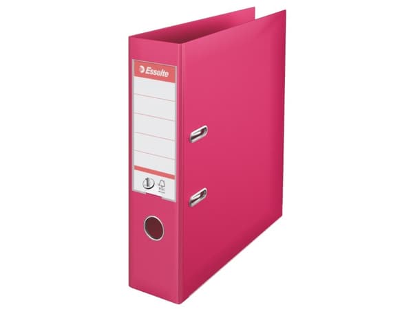 Brevordner Esselte No.1 Power fuchsia A4 bred