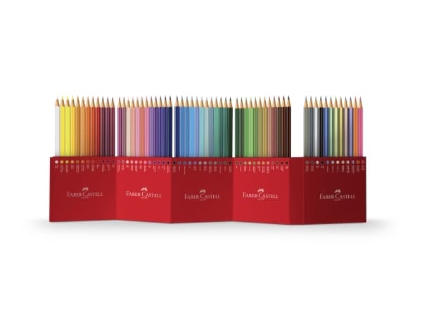 Faber-Castell CASTLE Special Edition - Fargeblyant - assorterte skinnende farger (en pakke 60)