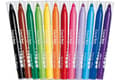 Miniatyrbilde 3 av 4: Maped 846020, 12 farger, Pensel tupp, 5 mm, Flerfarget, Trekant, Barn