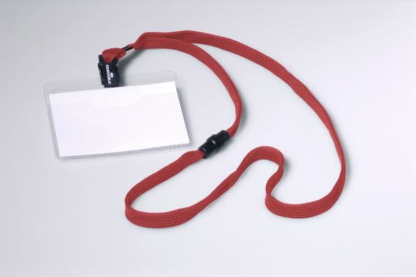 Durable 813903, Merke, Landskap, Tekstil, Rød, Gjennomsiktig, 9 cm, 6 cm