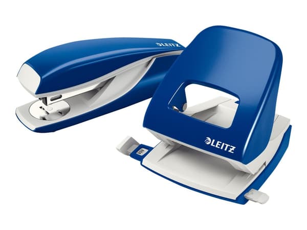 Leitz NeXXt - Hullstanser - 30 ark / 3 mm - plast, metall - blå