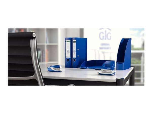 Leitz NeXXt - Hålslag - 30 ark / 3 mm - plast, metall - blå