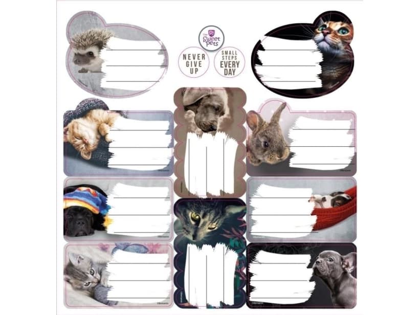 Benjamin Stickers for the sweet Pets notebooks