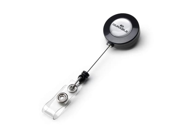 Yoyo, Durable, til ID-kortholder, plast, pakke a 10 stk