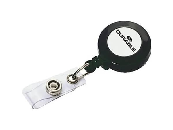 Yoyo, Durable, til ID-kortholder, plast, pakke a 10 stk