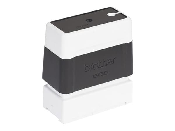Brother 1850 - Stempel - forhåndsfarget - svart - tilpasset tekst - 18 x 50 mm (en pakke 6) - for StampCreator PRO SC-2000, PRO SC-2000USB