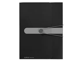 Herlitz 11206117, A4, Polypropylen (PP), Sort, 4 cm, 1 stykker