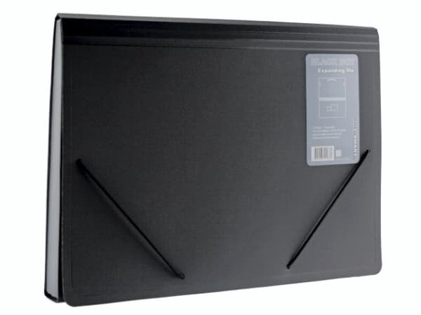Docusmart Hjemmearkiv A4 PP 13 Lommer Sort