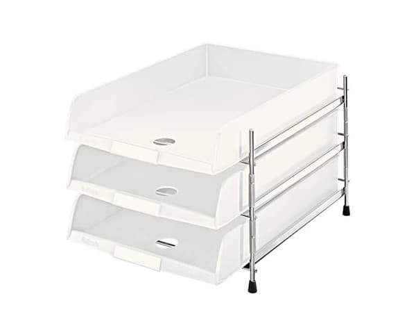 Esselte - Brevfack - 3 utrymmen - för C4 - vit (paket om 3)