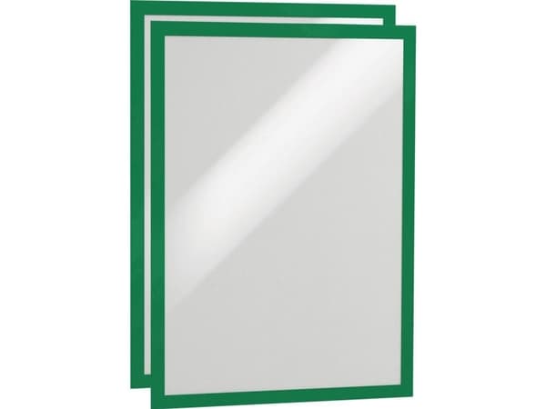 Durable Duraframe A3, A3, Grön, Stående / Liggande, 325 mm, 445 mm, 2 styck
